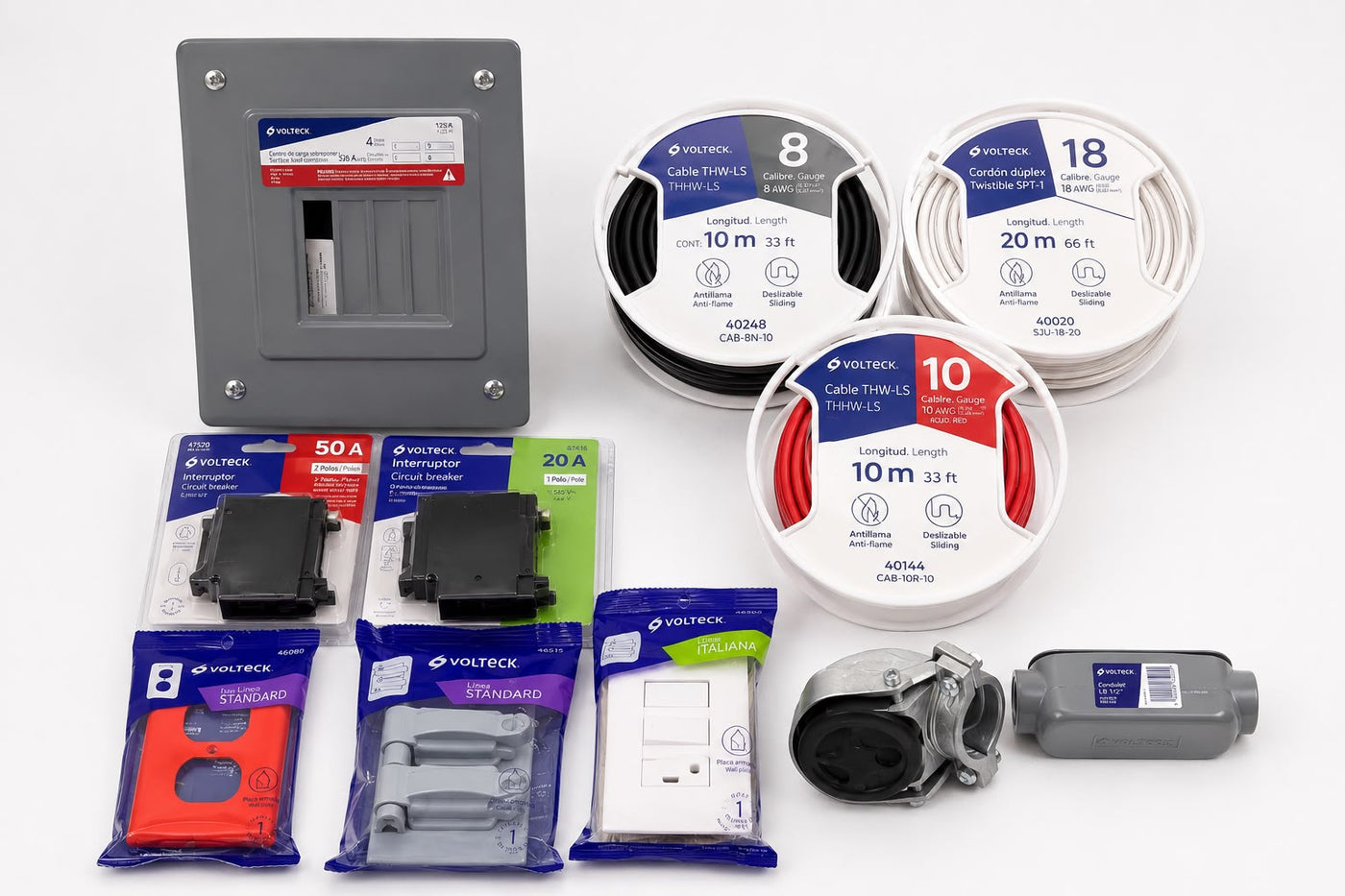 Volteck: Todo sobre Cables, Contactos y Accesorios Eléctricos Certificados para Instalaciones Residenciales
