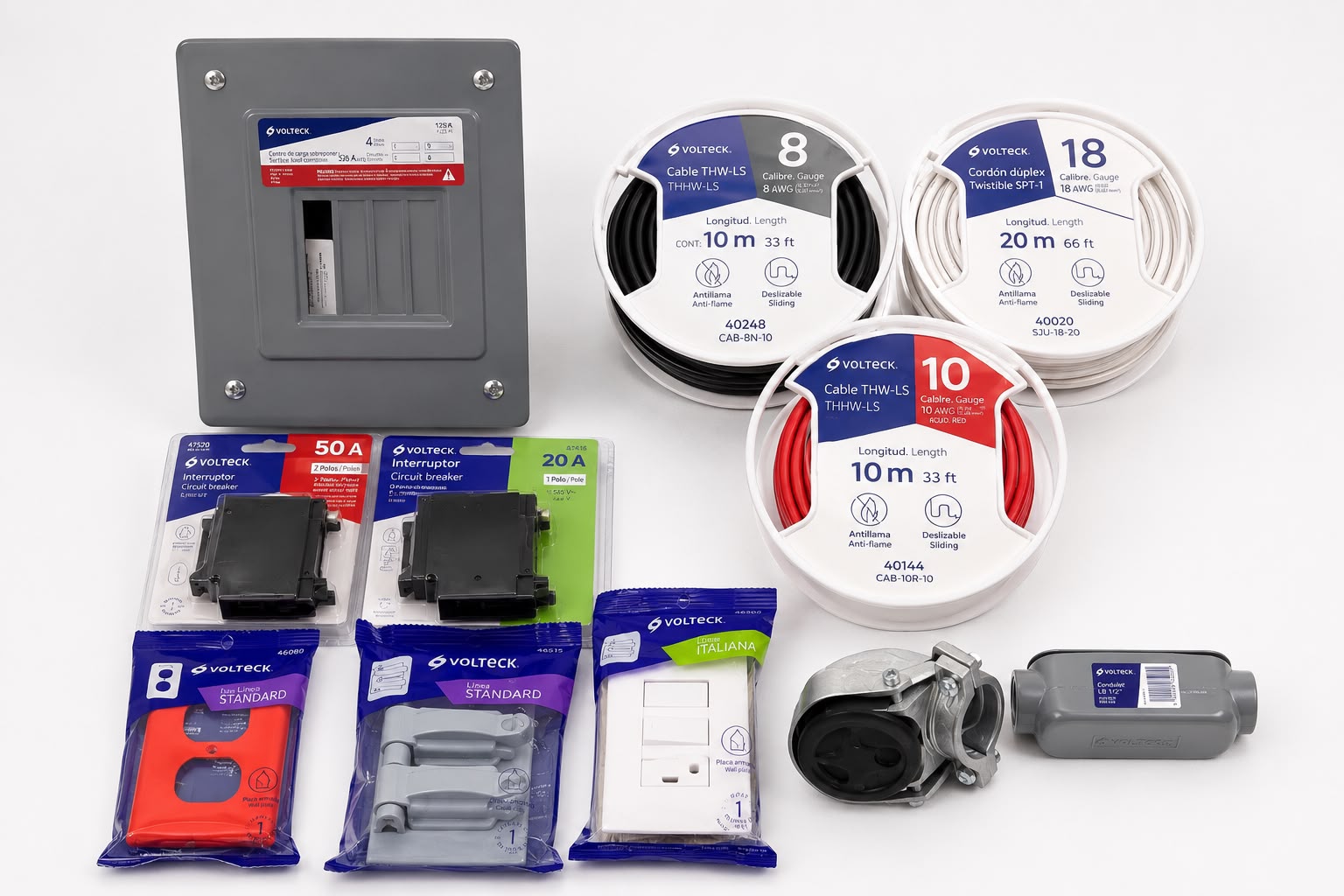 Volteck: Todo sobre Cables, Contactos y Accesorios Eléctricos Certificados para Instalaciones Residenciales