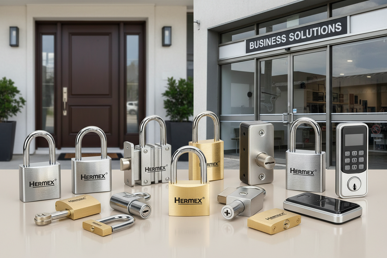 Candados y Cerraduras Hermex: Cómo Elegir el Nivel de Seguridad Correcto para tu Hogar o Negocio
