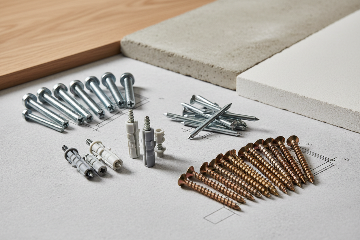 Tornillería y Fijaciones Fiero: Tornillos, Taquetes, Remaches y Pijas para Cada Tipo de Superficie