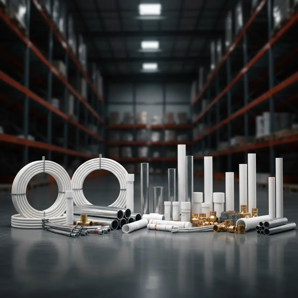 Adaptadores de latón para poliducto