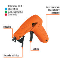 Pistola inalambrica de 3.7V para silicon de 5/16" TRUPER