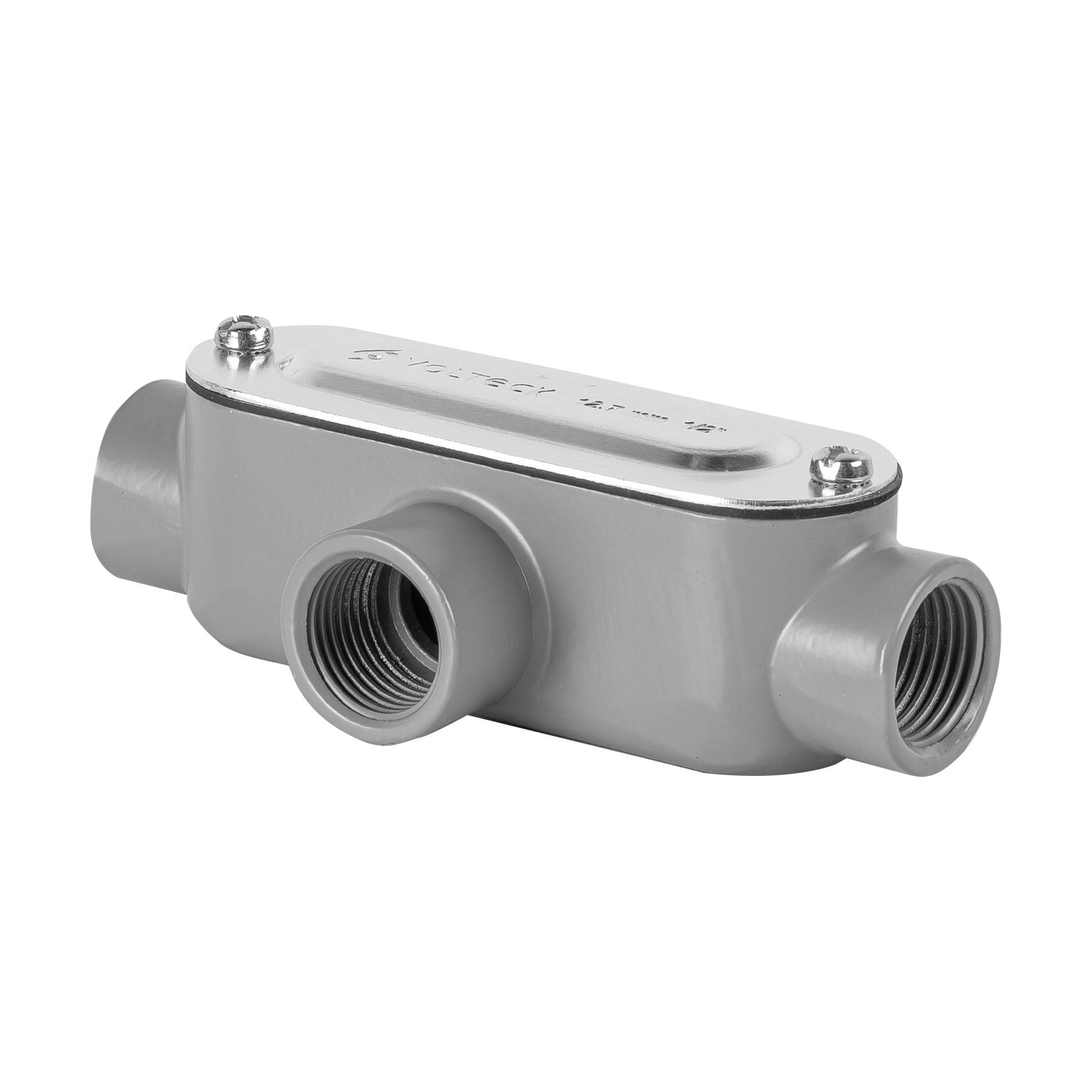 Condulet 1/2" conexion tipo T Volteck