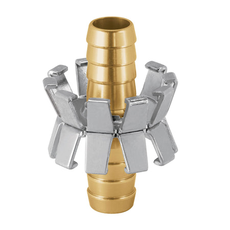 Reparador de aluminio 1/2" tipo garra para manguera