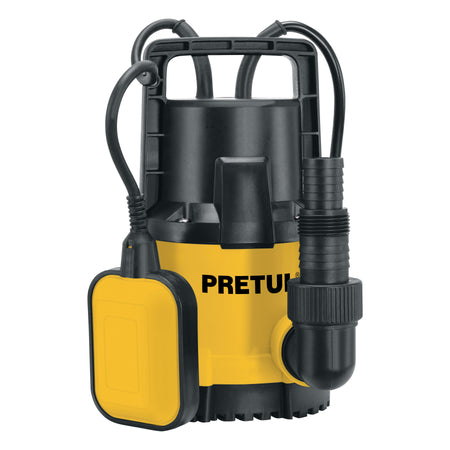 Bomba sumergible plastica para agua limpia PRETUL 1/2 HP