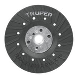 Respaldo para discos de lija eje 5/8 TRUPER 4-1/2"