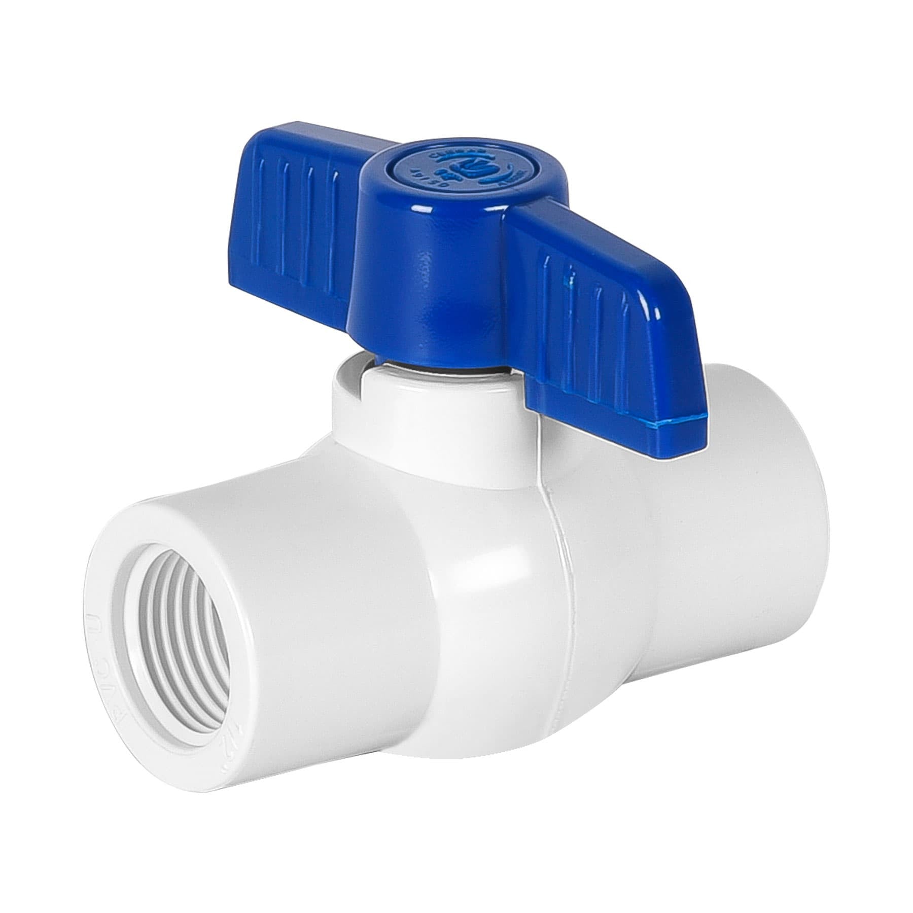 Valvula esfera de PVC roscable FOSET 1/2"