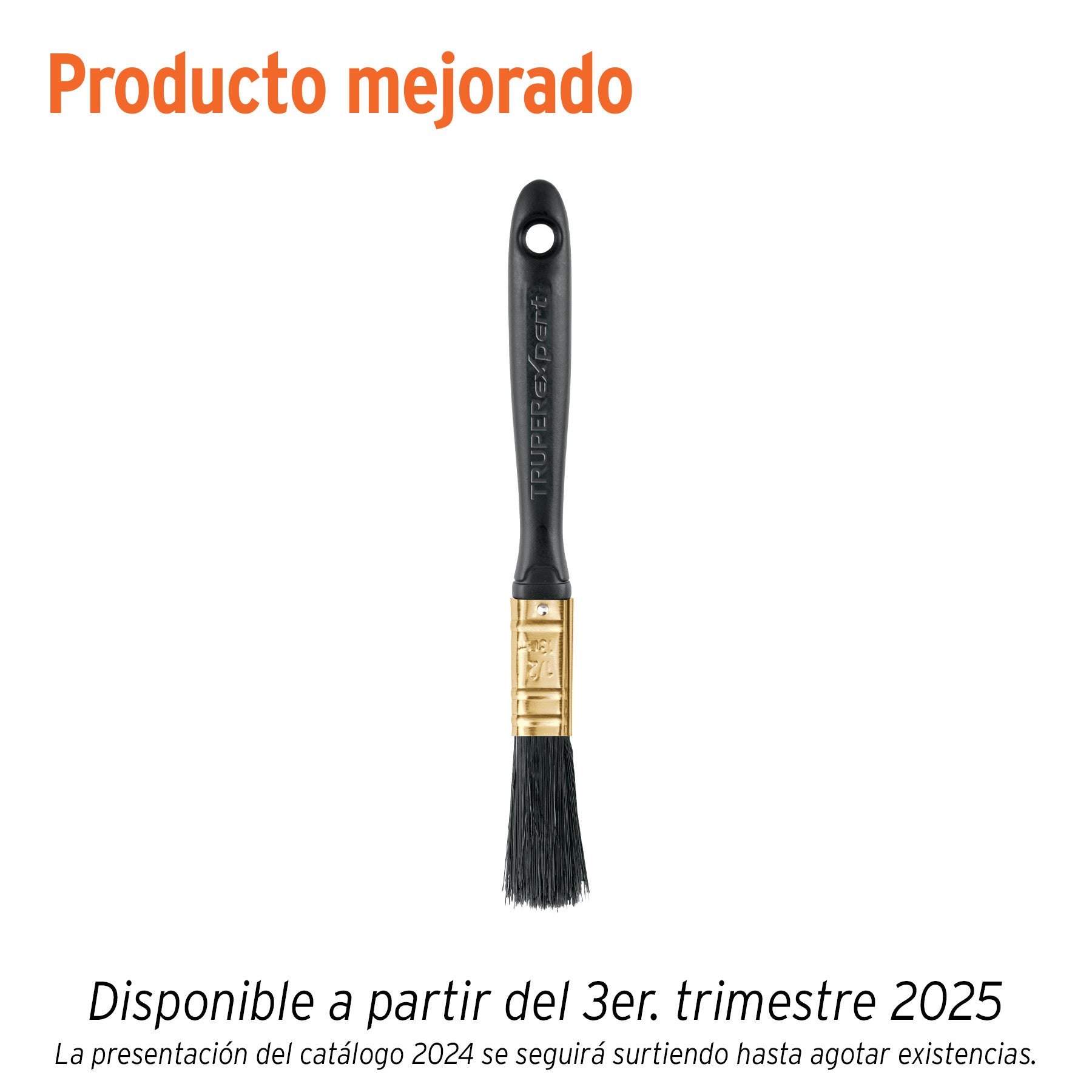 Brocha profesional de mango de plastico Truper Expert 1/2"