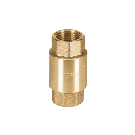Valvula de retencion de laton de FOSET 1/2"