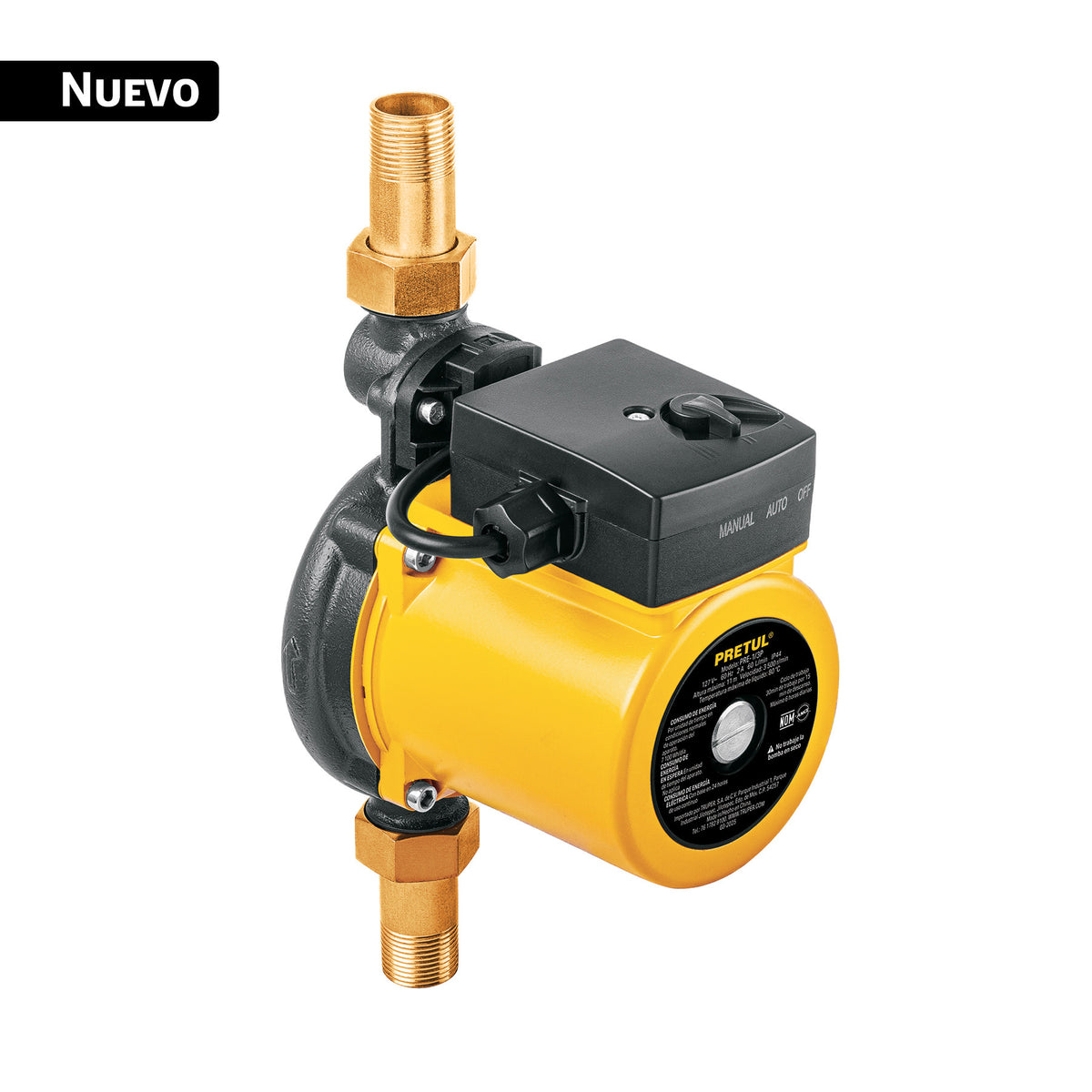 Bomba presurizadora PRETUL 1/3 HP