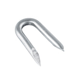 Caja con grapas galvanizadas p/alambre de puas 1-1/4"