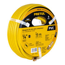 Manguera para compresor de PVC 15m x 1/4" Pretul