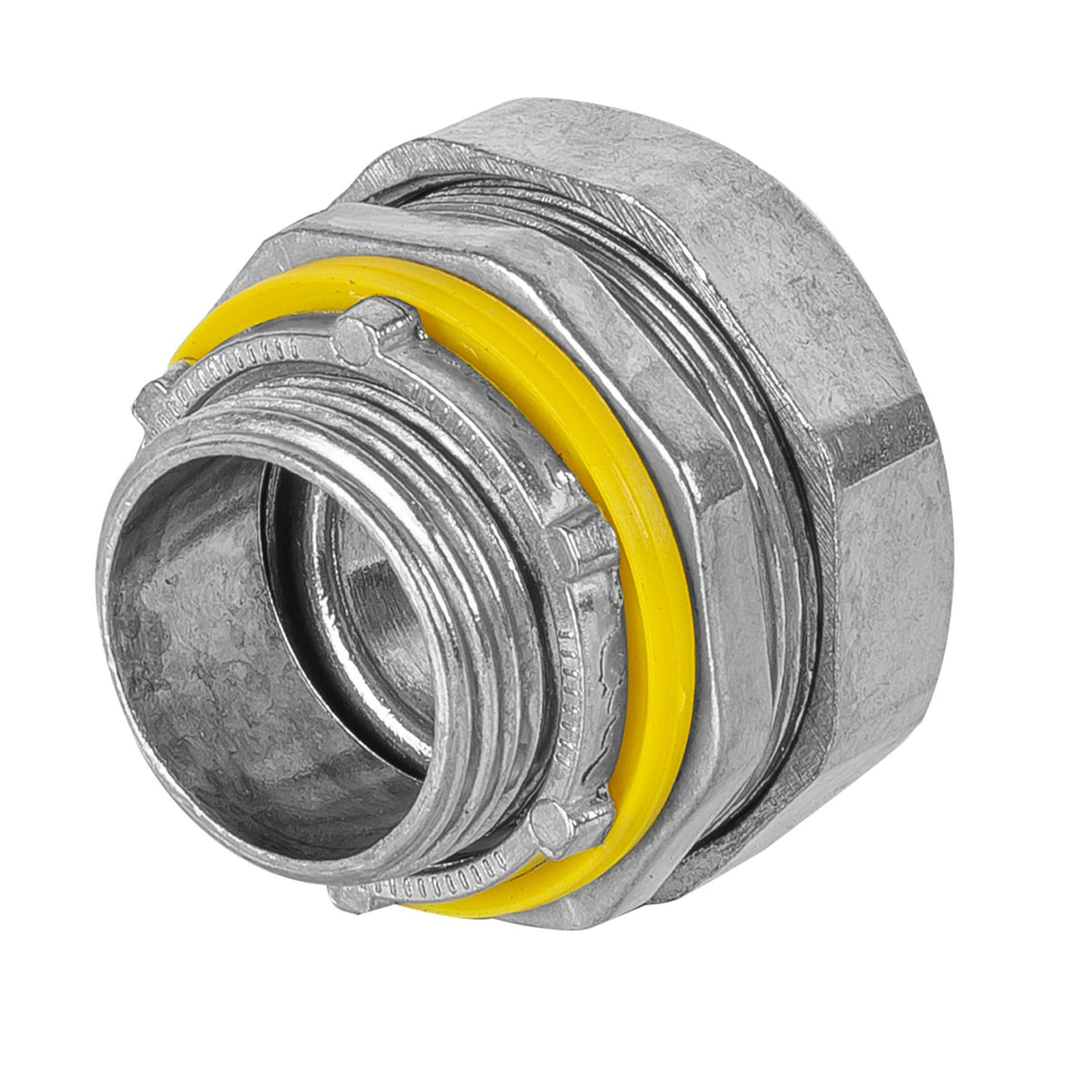 Conector recto 3/4" para tubo liquid tight Volteck