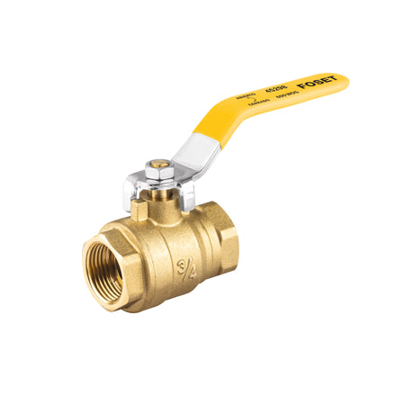 Valvula de esfera para gas roscable alta presion 3/4"