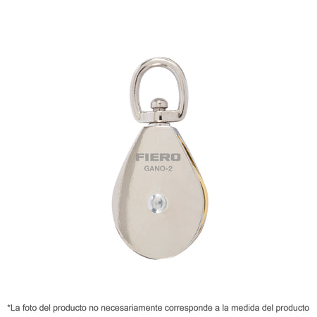 Garrucha metalica para noria de FIERO 3/4"