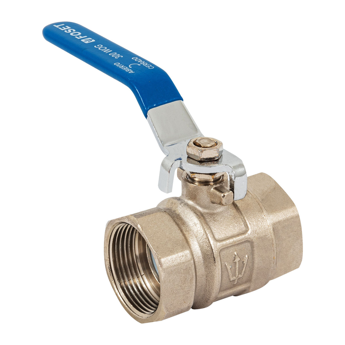 Valvula de esfera de laton roscable FOSET 1-1/4"