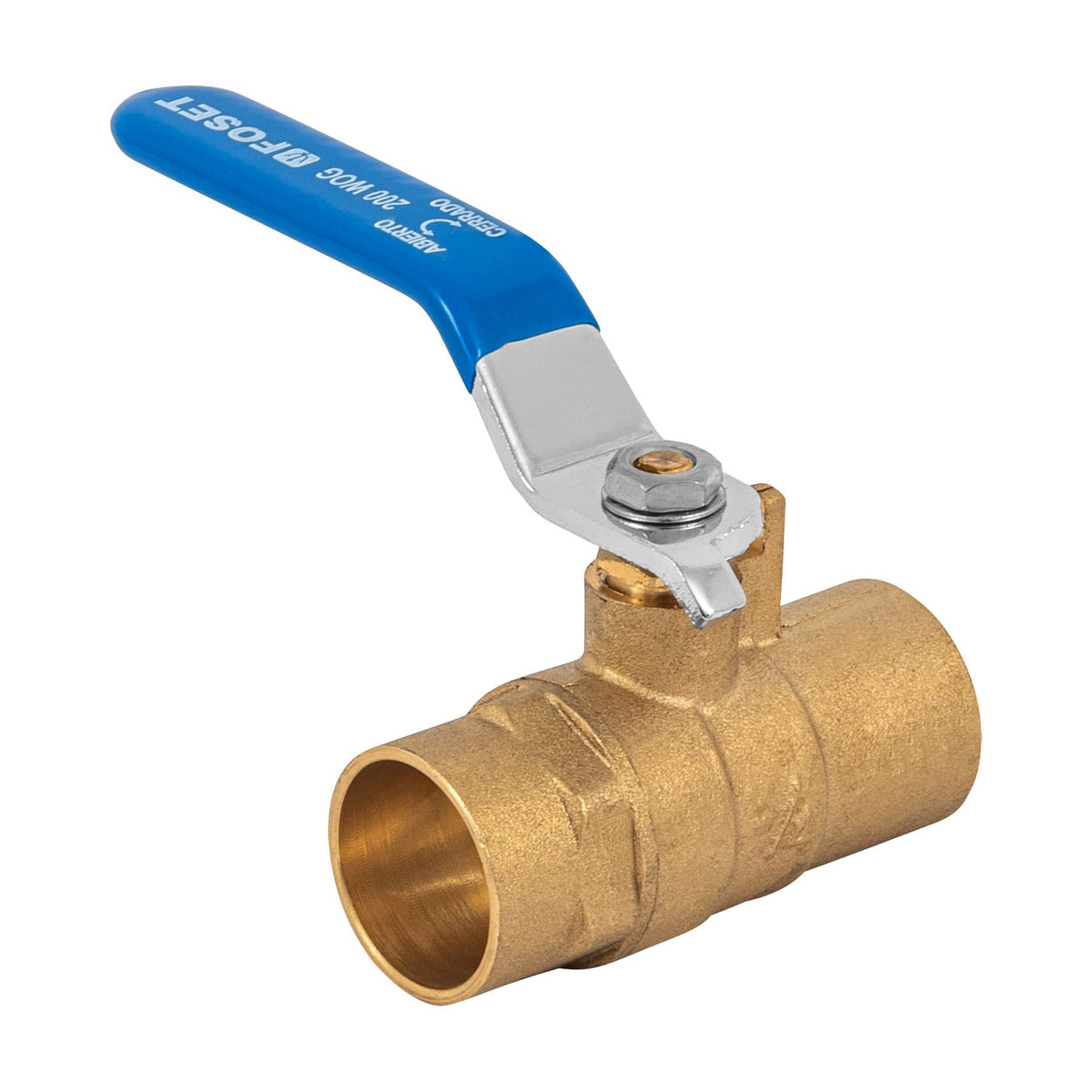 Valvula de esfera de laton soldable FOSET 3/4"