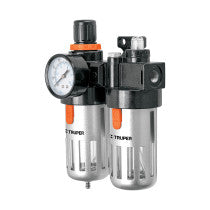 Filtro y regulador de aire con modulo de lubricacion TRUPER