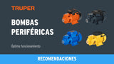 Bomba periferica autocebante uso agricola TRUPER 3/4 HP