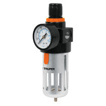 Filtro y regulador presion de aire cuerda 1/4" NPT TRUPER