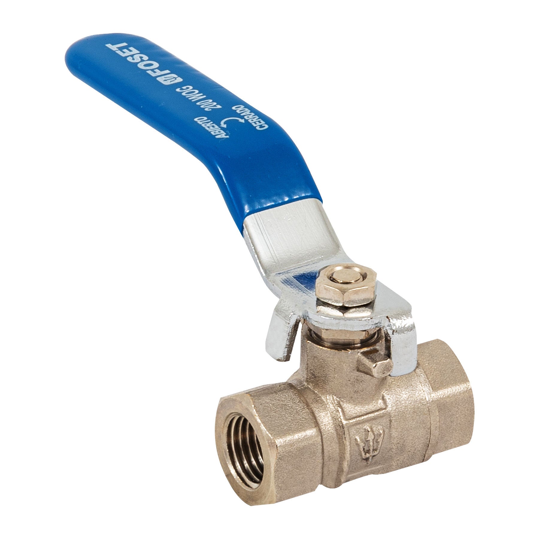 Valvula de esfera de laton roscable FOSET 1/4"
