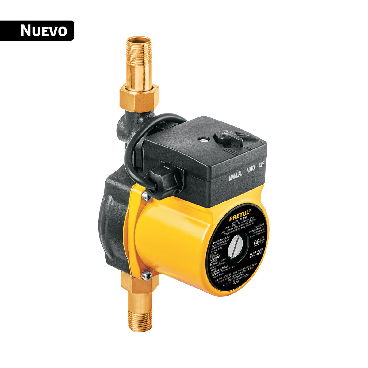 Bomba presurizadora PRETUL 1/6 HP