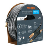 Manguera para compresor hibrida 15m x Truper 3/8"