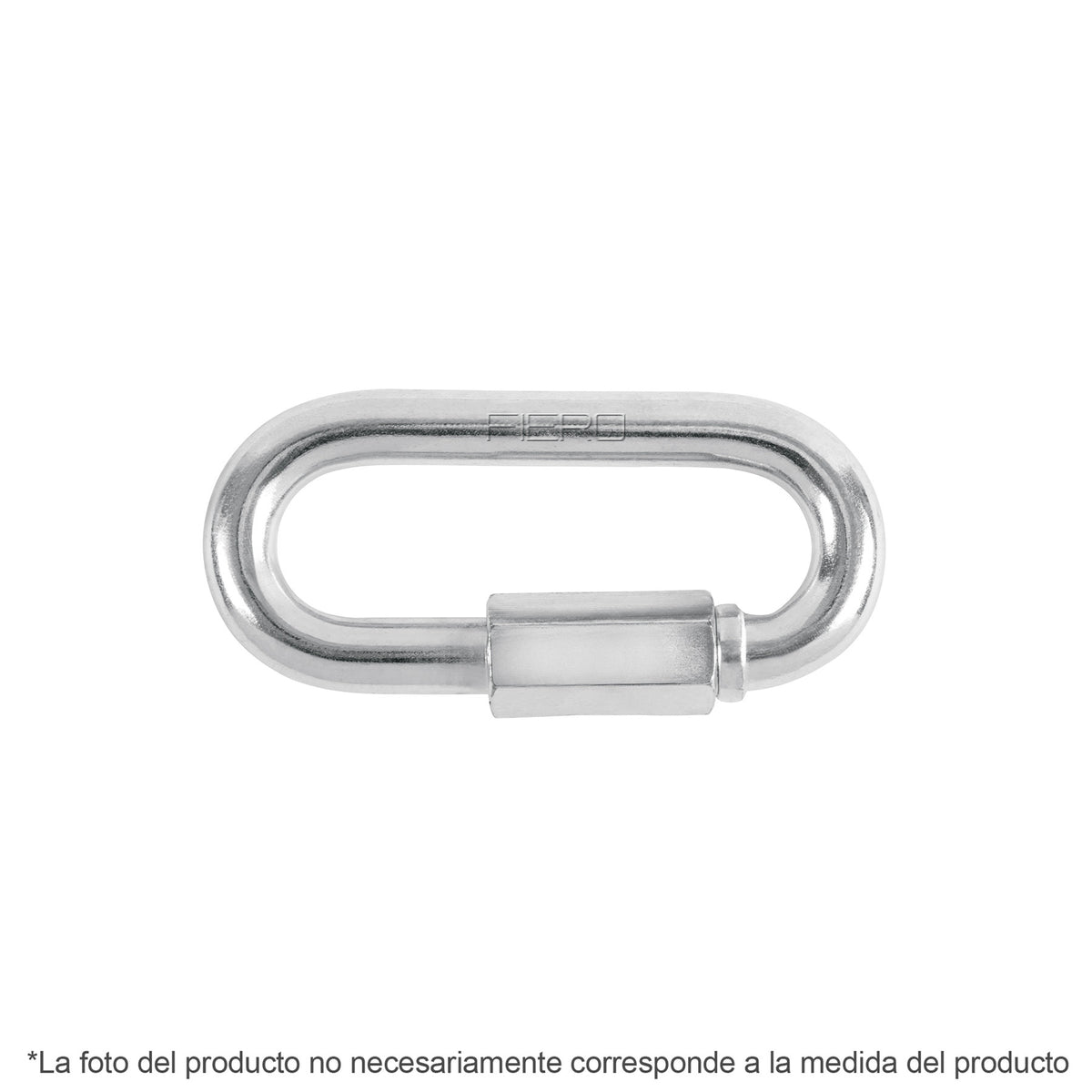 Bandola de acero de con seguro FIERO 3/8"