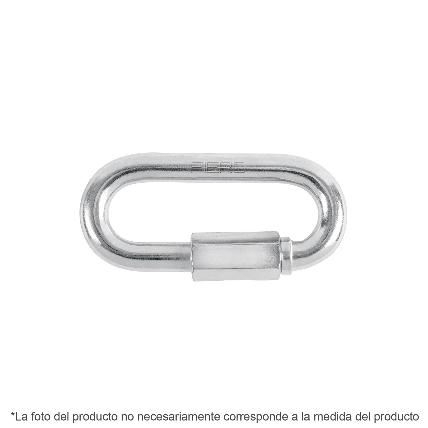 Bandola de acero de con seguro FIERO 3/8"