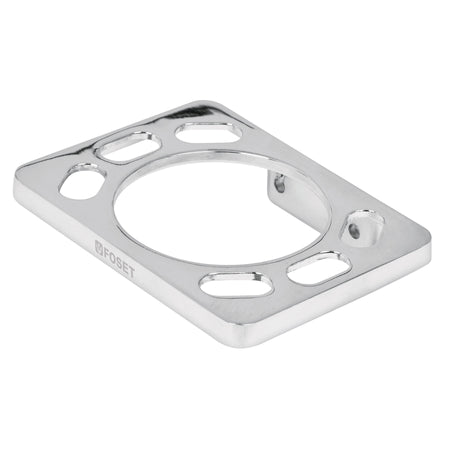 Portavaso cepillero metalico cromo BASIC