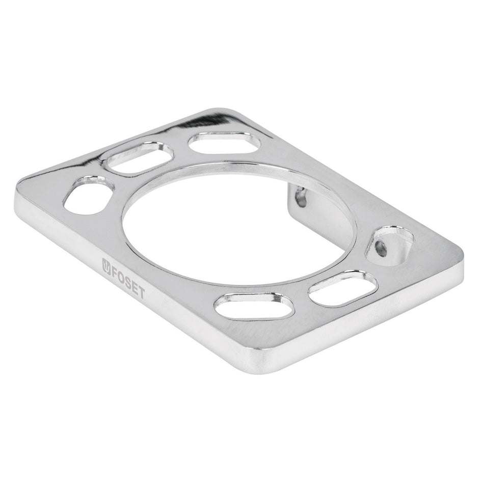 Portavaso cepillero metalico cromo BASIC
