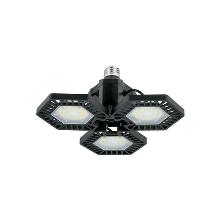 Luminario LED 50W 6500K con 3 paneles abatibles, VOLTECK