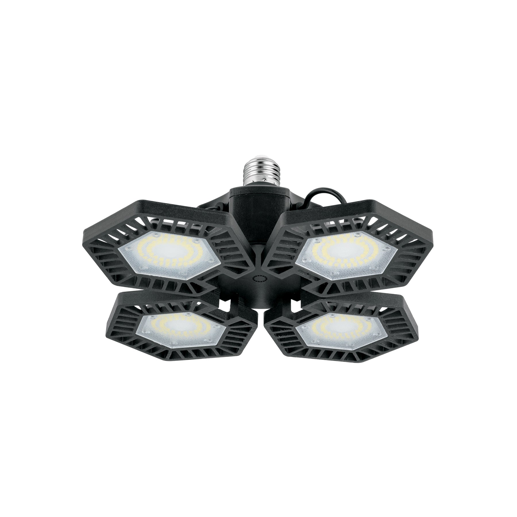 Luminario LED 100W 6500K con 4 paneles abatibles, VOLTECK