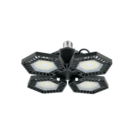 Luminario LED 100W 6500K con 4 paneles abatibles, VOLTECK