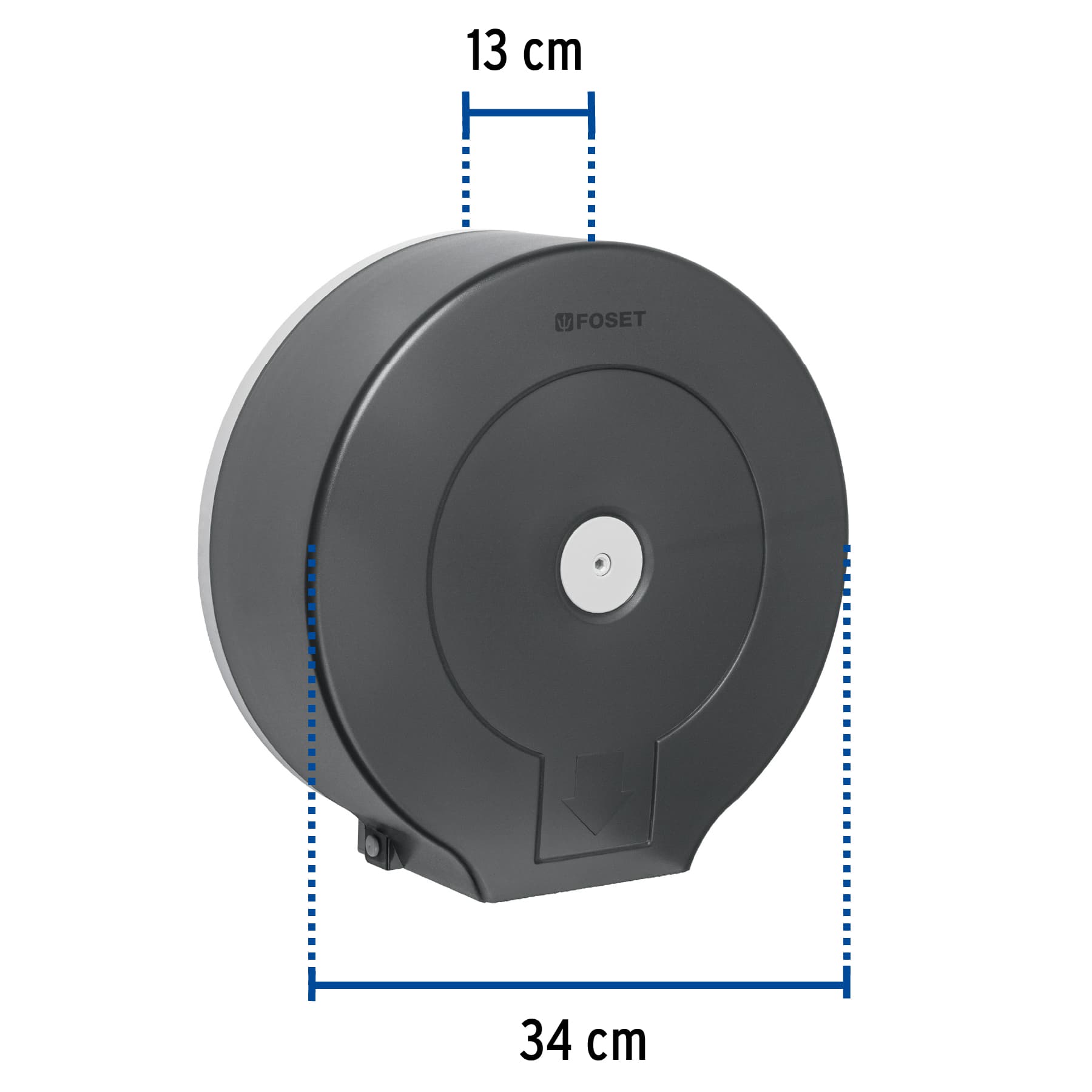 Portarrollo de ABS humo FOSET
