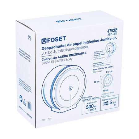 Portarrollo de acero inoxidable FOSET