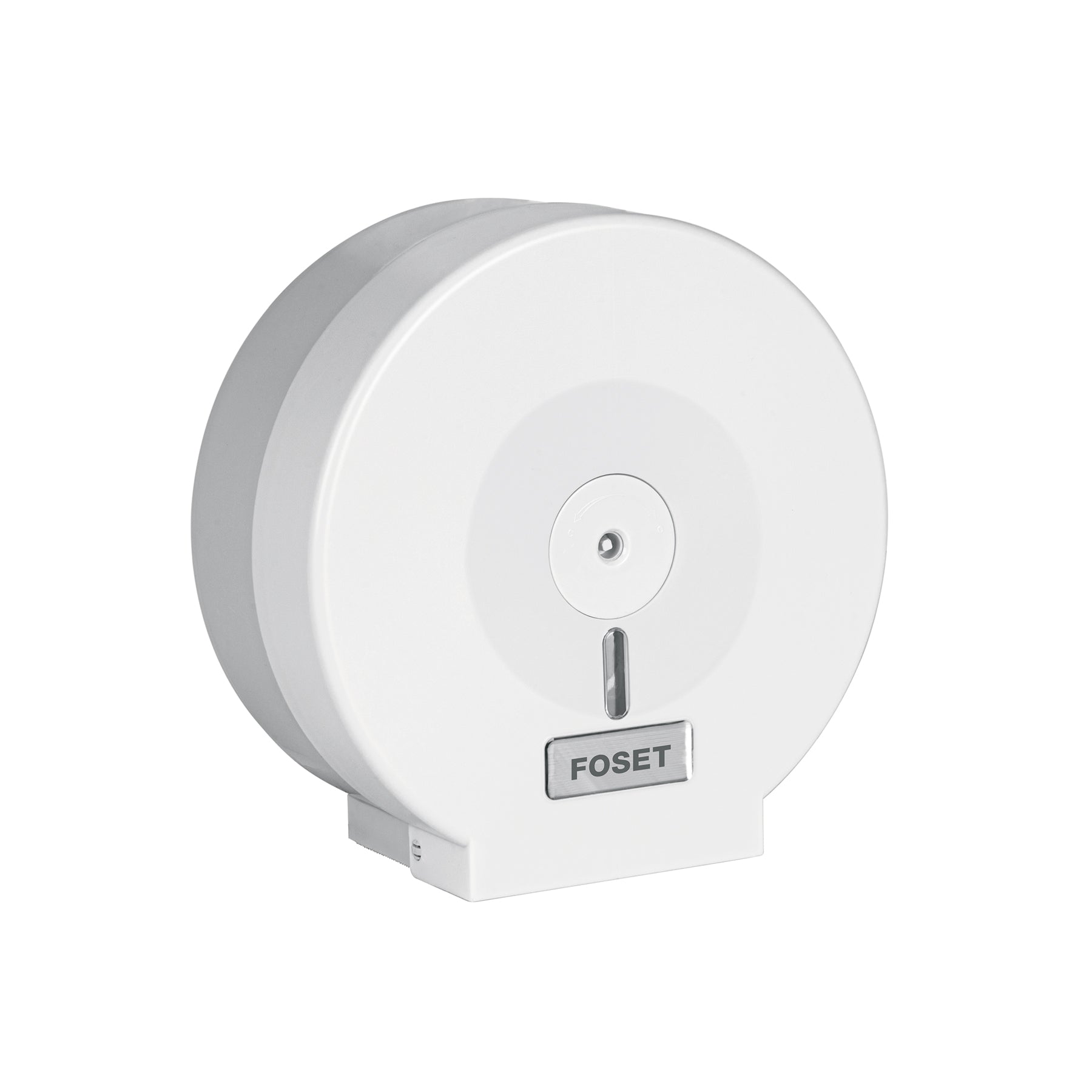 Portarrollo junior de ABS blanco FOSET BASIC