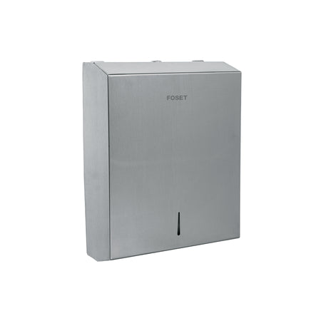 Dispensador de acero inox. para toallas de papel FOSET