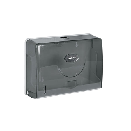 Dispensador chico para toallas de papel humo FOSET BASIC