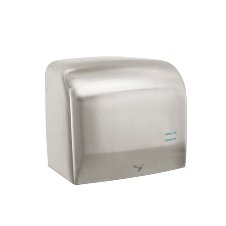 Secador de manos con sensor óptico, acero inoxidable, FOSET