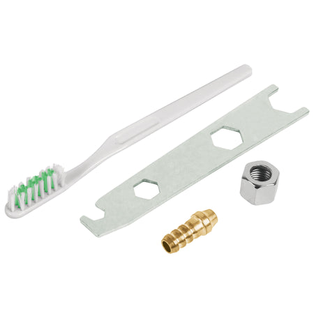 Accesorios (llave cepillo tuerca y espiga) p/PIPI-26 y 27