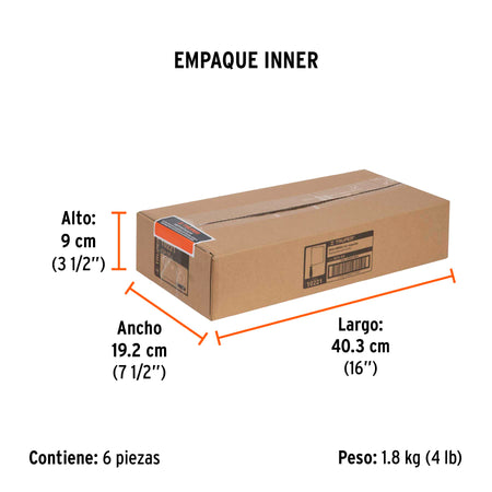 Arco calador con 5 seguetas de 6-1/2', Truper