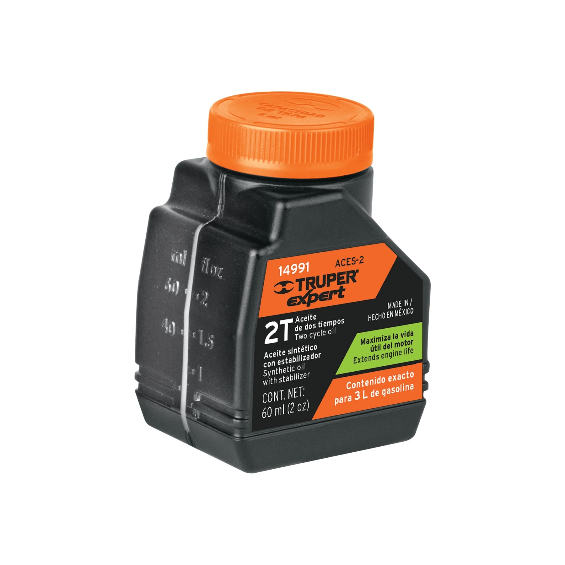 Aceite sintetico para motor de 2 tiempos 60 ml