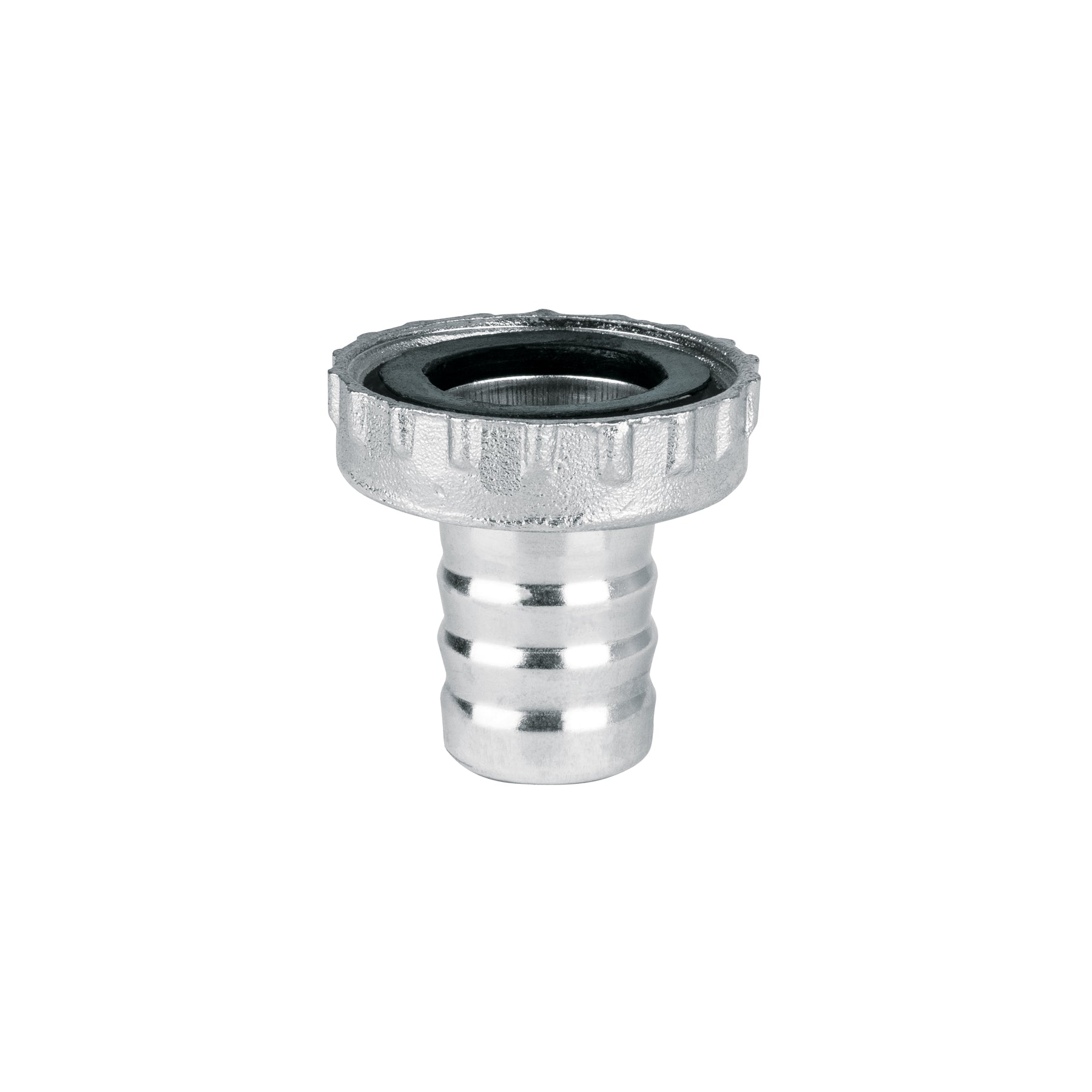 Adaptador metalico 1/2" para manguera FOSET