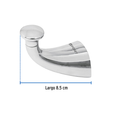 Gancho sencillo metalico para toalla FOSET AERO