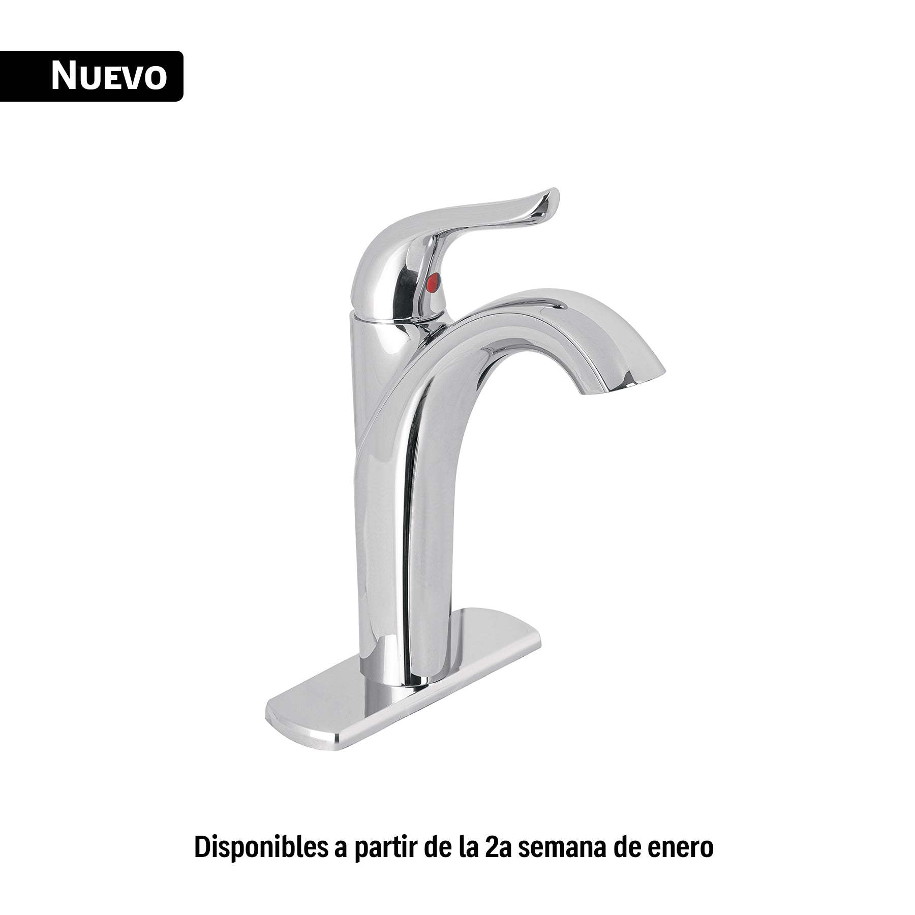 Monomando alto lavabo, cromo, FOSET AERO