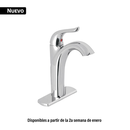 Monomando alto lavabo, cromo, FOSET AERO