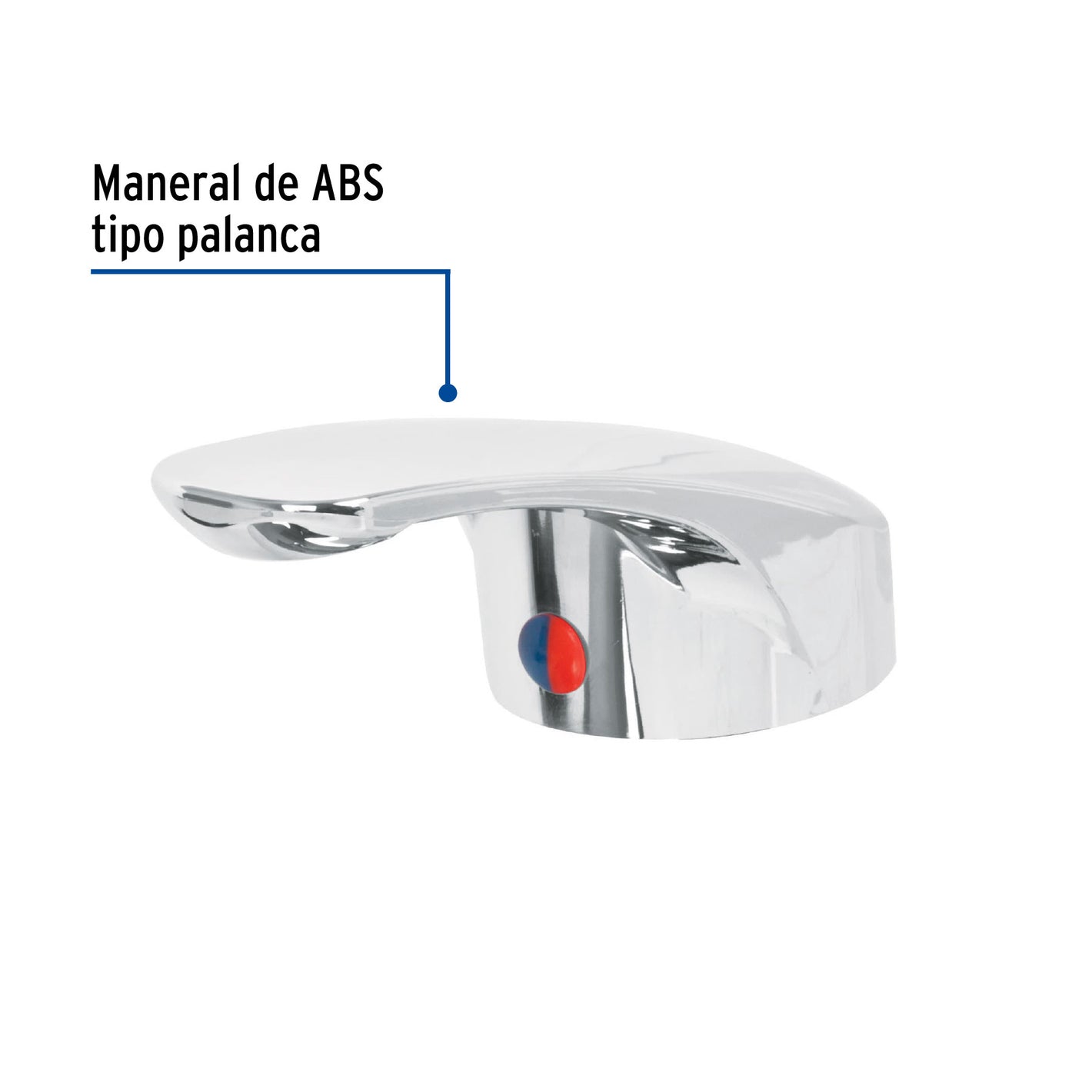 Maneral de palanca p/monomando de lavabo AEM-, cromo, AERO Maneral de palanca p/monomando de lavabo AEM-45, cromo