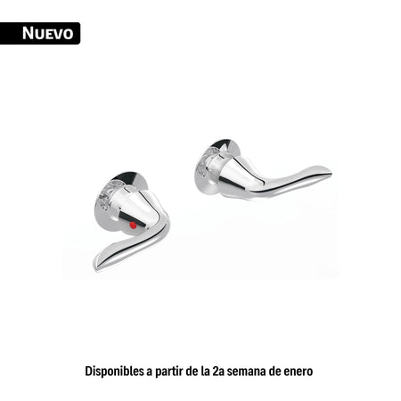 Juego 2 manerales para regadera, FOSET AERO