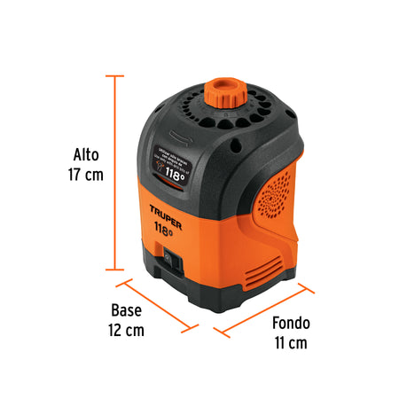 Afilador electrico para brocas con punta 118° Truper